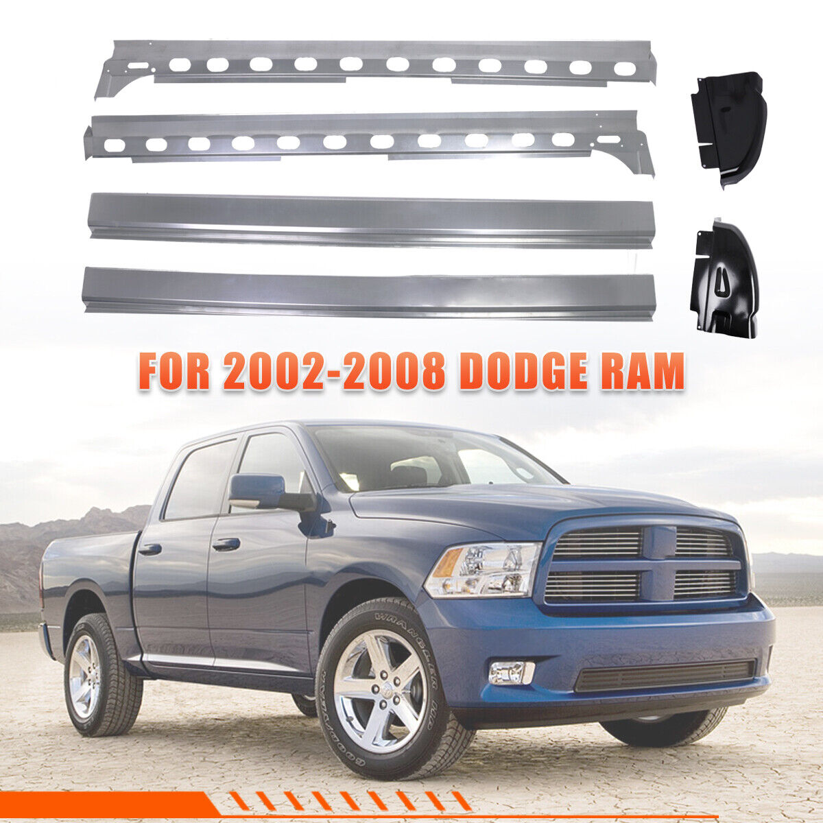 Rocker Panel Kit | RAM 1500 SXT 2019 Rocker Panel Kit | RAM 1500 SXT 2019