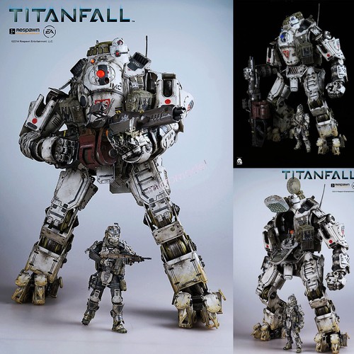 ThreeZero 3A Titanfall Atlas R-101C&Pilot 1/12 Action Figure Standard Ver. 1 Gun - Picture 1 of 5