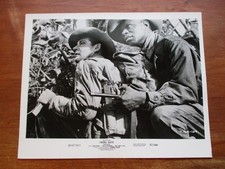 CHINA GATE ORIGINAL 1957 BW MOVIE STILL GENE BARRY NAT 'KING' COLE EX