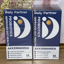 2 - Akkermansia Probiotics-Improves Gut Health 60 Caps Immune Defense