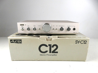 Toshiba Aurex SY-C12 Stereo Preamplifier Vorverstärker  Micro Component  Hi-6384