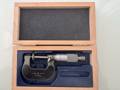 Mitutoyo 125-101 Gewindemikrometer 0 25mm Messbereich