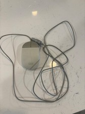 IBM PS/2 Wired 2-Button Mechanical Ball Mouse Beige Model 96F9258