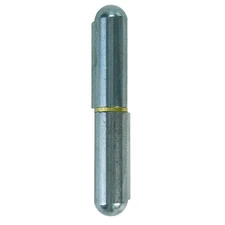 Lift-Off Hinge, Steel, Weld-On Mounting, 3 5/32 In Leaf H, Mill Stainless