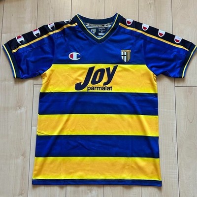 F. CANNAVARO #17 Parma Home Jersey 2001 2002 Original Champion