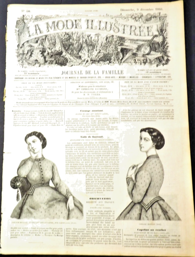 Magazines in French 1850-1899 Publication Year for sale | eBay