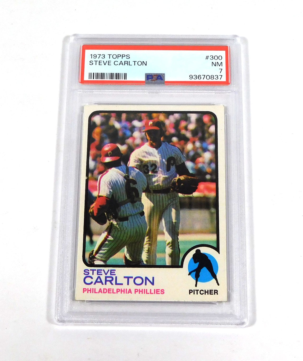 1973 Topps Steve Carlton #300 Phillies PSA 7 DA065269