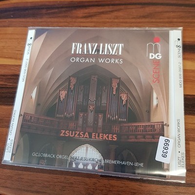 ZSUZSA ELEKES franz liszt orgelwerke EX/EX (CD Album, Organ, MDG Scene)