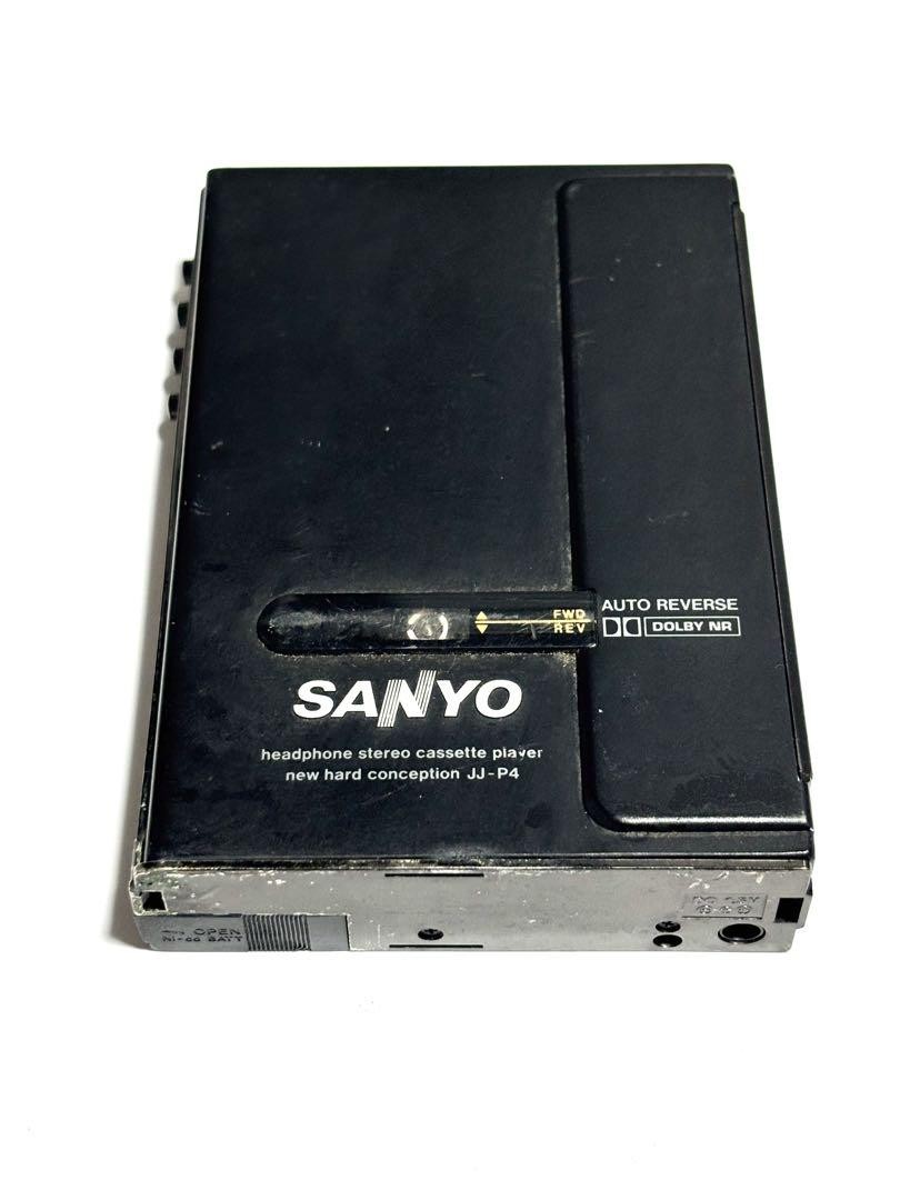 SANYO（サンヨー）JJ-P4モデル SANYO JJ-P4 Headphone Stereo Cassette Player Junk As is | eBay
