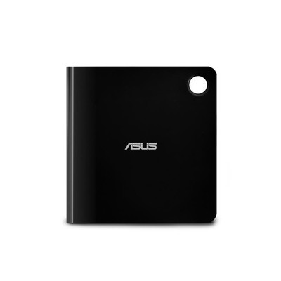 ASUS SBW-06D5H-U Ultra-schlanker tragbarer USB 3.1 Gen 1 Blu-Ray-Brenner Schwarz