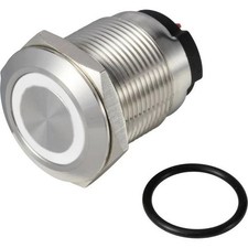 TRU COMPONENTS TC-13224208 ONPOW6319F-10E/Q/W/12V/S 36V DC/AC Button 2a 1x
