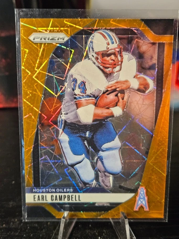 2024 Panini Prizm - Earl Campbell #297 Lazer Prizm - Bild 1 von 1
