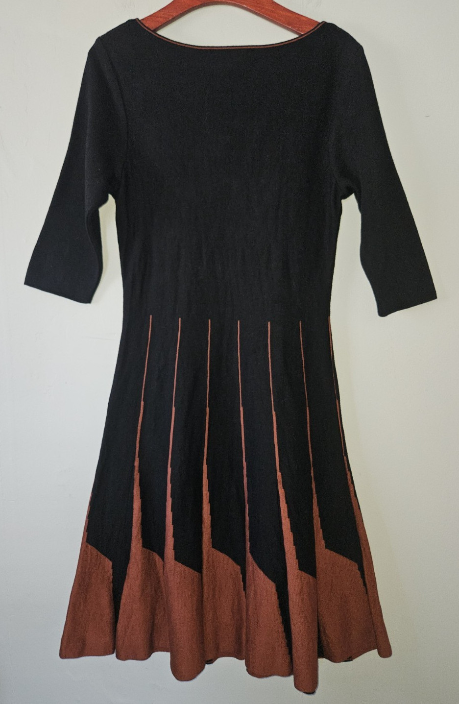 Peruvian Connection Medium Pima Cotton Dress Blac… - image 6