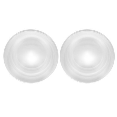 2Pcs Fresnel Lens, 100mm Diameter Focal Length 80mm Acrylic Lens, Transparent