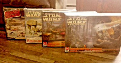 Star Wars Action Kit Model Sets New In Box~ 4 Different Sets~ Your Choice!