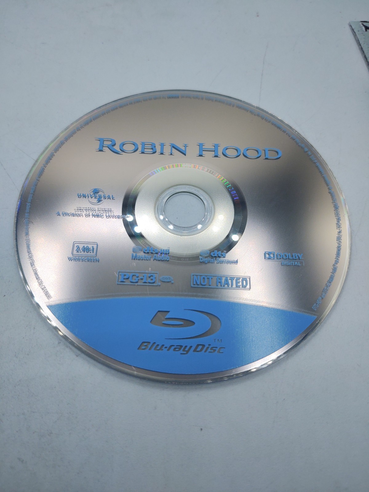 Robin Hood (2010) - Bluray DISC ONLY