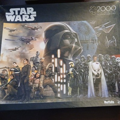 Star Wars Buffalo 2000 Piece Puzzle Rogue One Rebellions Are Built On Hope Vader