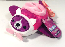 Squishville by Squishmallows Vehicles Pink Dog Plush Airplane Fashion Accessory