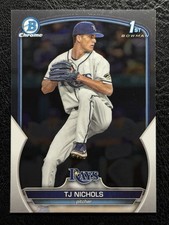 2023 Bowman Draft - Chrome 1st #BDC-153 TJ Nichols Tampa Bay Rays