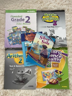 Abeka 2nd grade 2 homeschool curriculum teacher keys