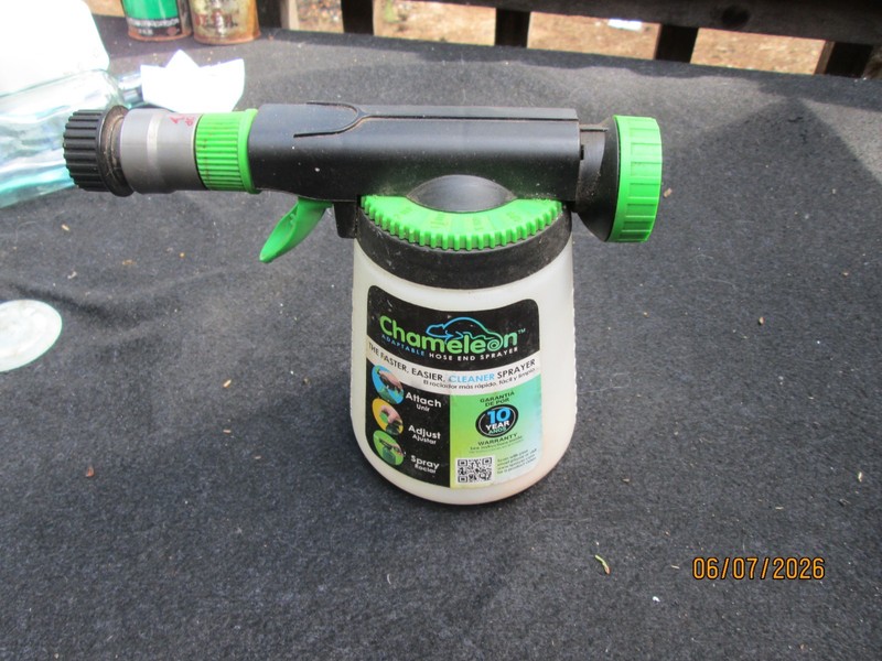 CHAMELEON ADAPTABLE HOSE END SPRAYER
