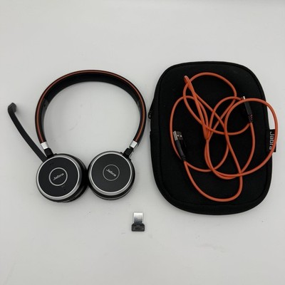 Jabra Evolve 65 Wireless Bluetooth Stereo On-Ear Headset