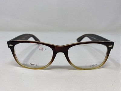 VE SOHO SOHO 1011 BROWN 50-16-140 Brown Crystal Full Rim Eyeglasses Frame LW81