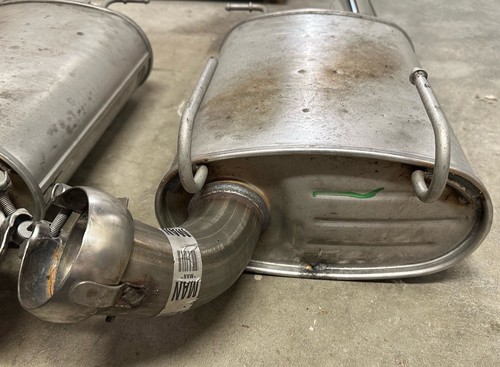 2011-2014 Ford Mustang GT Manual OEM Mufflers - Picture 8 of 11