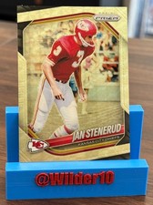Jan Stenerud Prizm GOLD VINYL   1/5   Kansas City Chiefs.  No.204