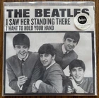 Beatles I Want To Hold Your Hand 30th Anniversary Issue 45rpm (1994) W/ Sticker