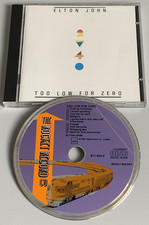 CD Elton John - Too low for zero 1983 West Ge...