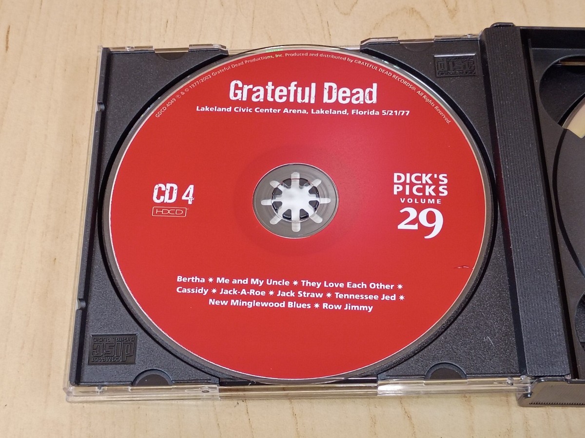 Grateful Dead Dick's Picks 29 5/19/77 新品 Grateful Dead - Dick's Picks Vol. 29-5/19/77 Atlanta, GA 5/21/77