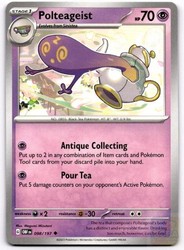 Polteageist 098/197 Obsidian Flames Uncommon