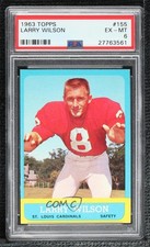 1963 Topps Larry Wilson #155 PSA 6 HOF 7t6