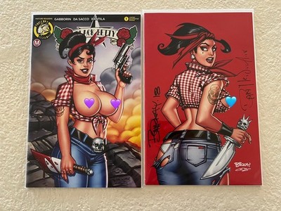 Black Betty Bill McKay #1 #2 Kickstarter and SDCC Exclusive