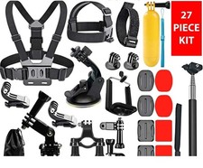 Kit accessori supporto per GoPro Hero 11 10 9 8 7 6 sessioni SJCAM/Xiaomi yi EKEN