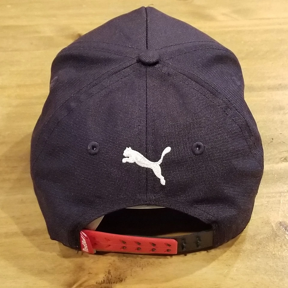 Red Bull Racing Hat Puma Snapback Blue F1 Car Race One Size Adjustable Blue - Image 3 of 4
