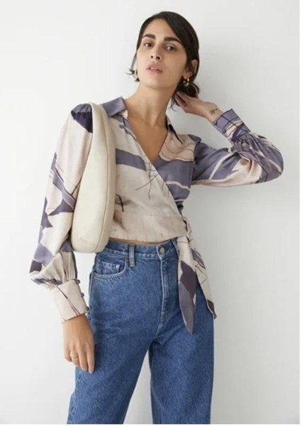 Women & Other Stories Shirt Multicolor Viscose XS