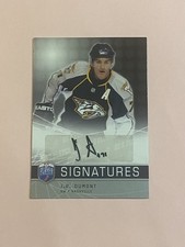 JP J.P. Dumont 2008-09 Upper Deck Be A Player Signatures Auto Autograph