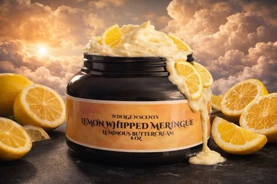 N'Dulge N'Scents Body Frosting Buttercream Moisturizer Lemon Pistachio 4-8oz
