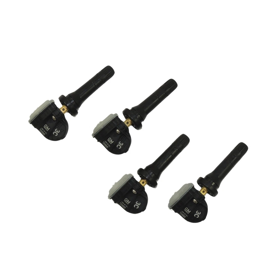 New OEM GM Tire Pressure Sensors TPMS Set of Four 4 315MHz XL7 13540604 - Image 2 of 2