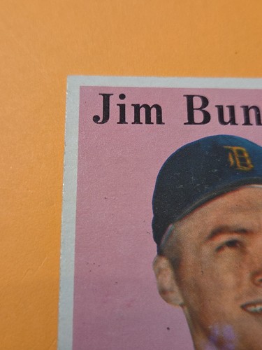 1958 Topps Set-Break #115 Jim Bunning EX Centered - Picture 3 of 10