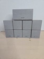 Bose Double Cube And Center Speaker Lifestyle Acoustimass Speakers