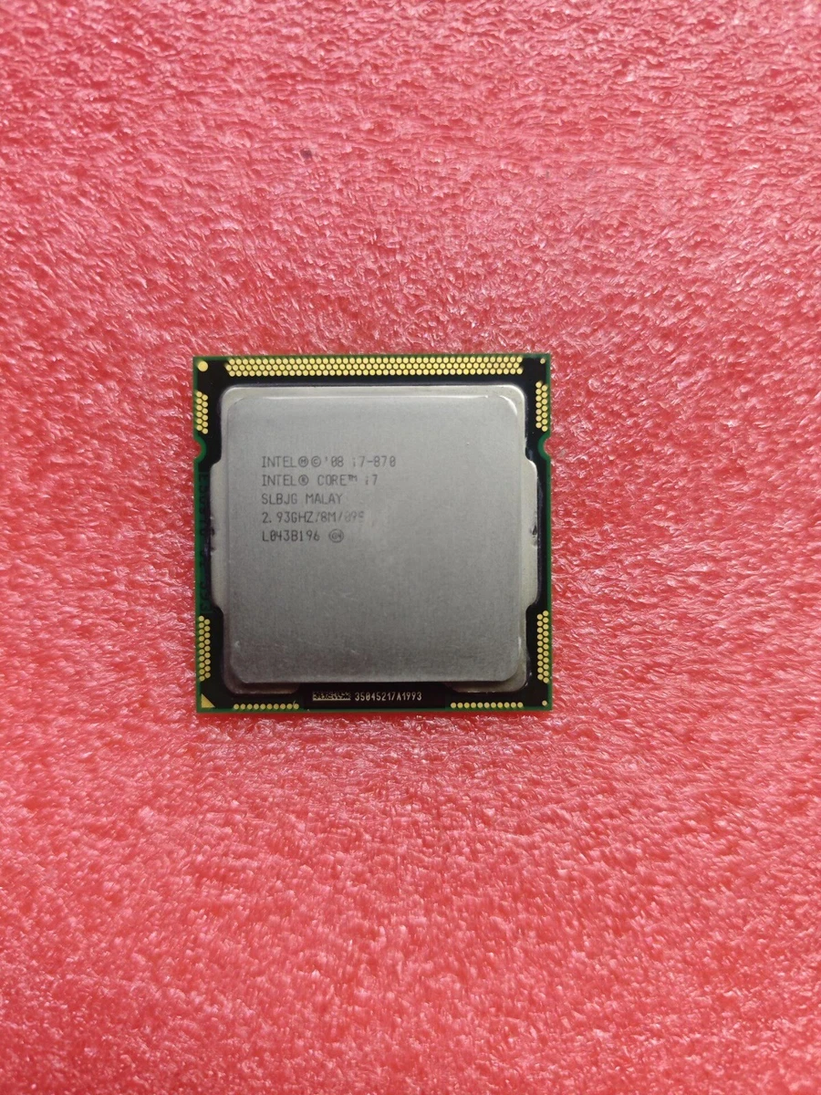 Intel Core i7-870 Core i7 1st Gen. CPUs for sale | eBay