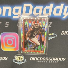 Topps Chrome Parallel Jerome Ford 71 Cleveland Browns NFL Football Card RayWave