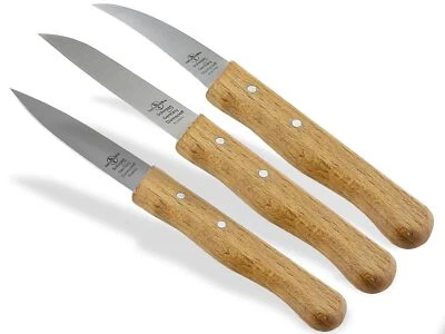 Schälmesser Set Solingen Set Obstmesser Holz Griff Gemüsemesser Solinger Messer