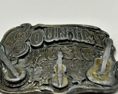 Vintage The Great American Buckle Company Country Music Belt