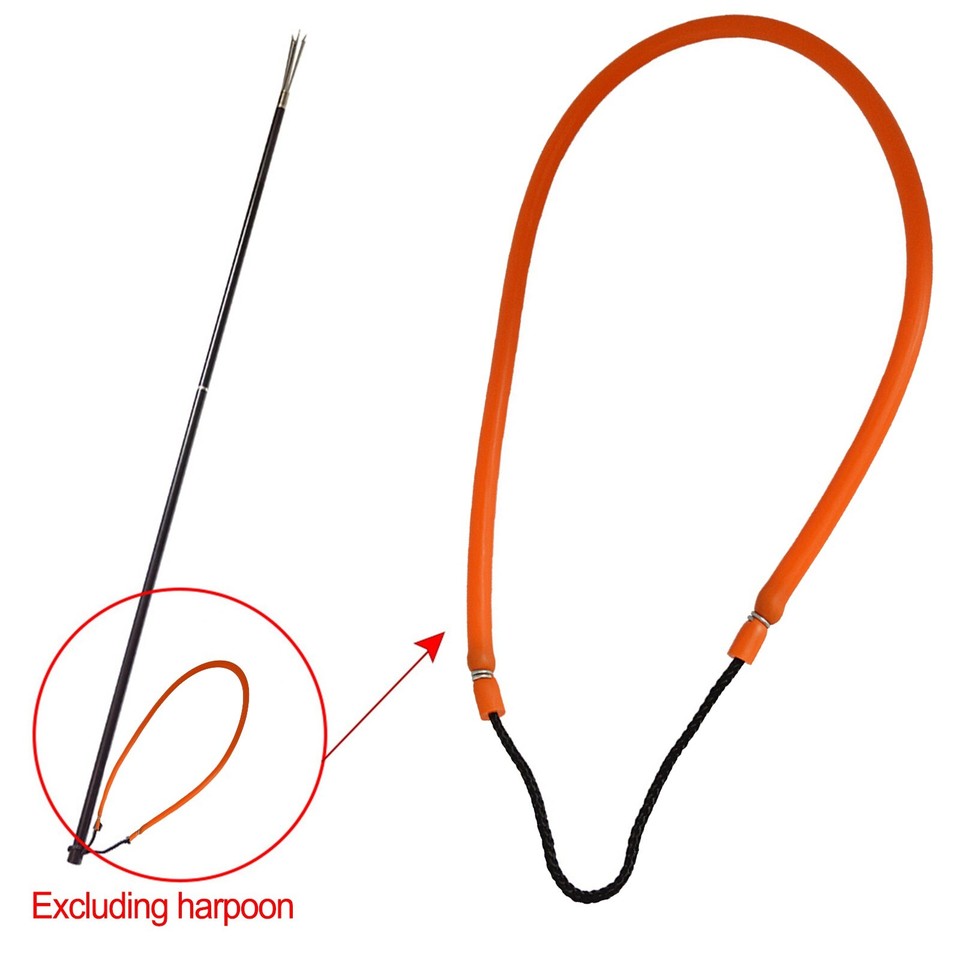 Rubber Harpoon Sling Fishing Harpoon Elastic Rubber Band Catch Sea