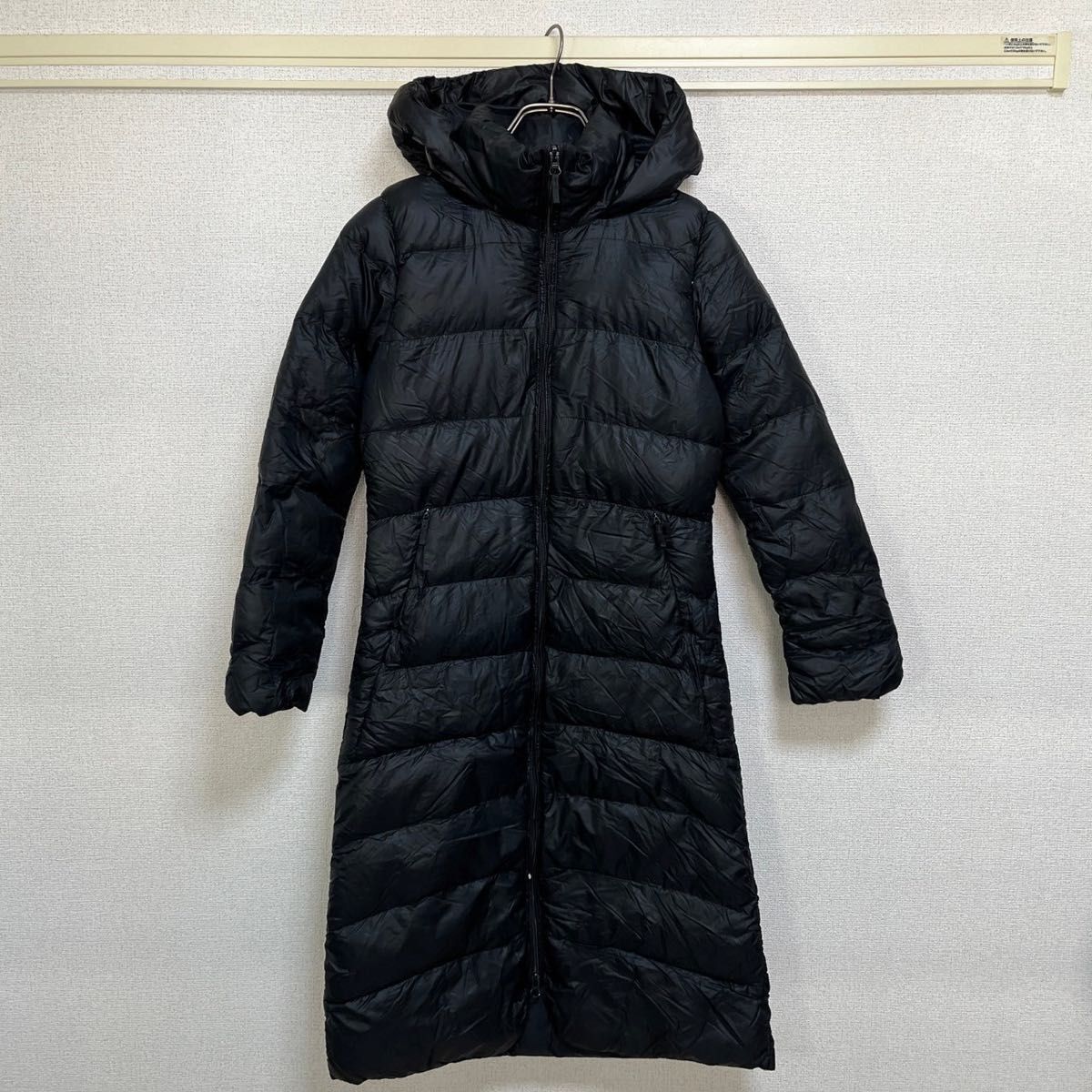 【美品】THE NORTH FACE LONG DOWN COAT ブラック THE NORTH FACE Black long down coat size XS（80） good
