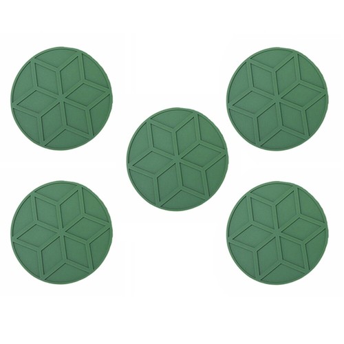 5Pcs Table Mats Dining Placemat Silicone Mats Insulation Tableware Mat Round AU - Picture 14 of 23